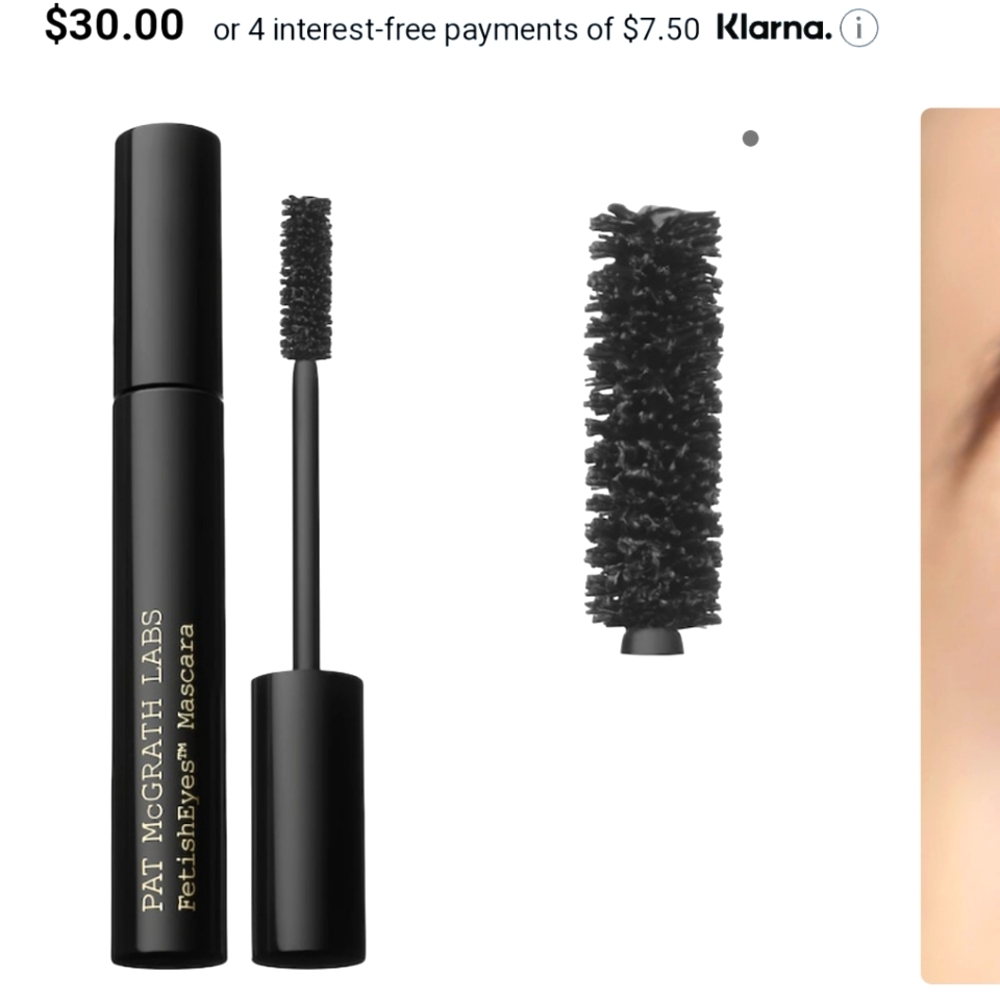 Pat McGrath Fetish Eyes Black mascara